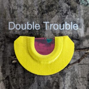 Double trouble turkey mouth call